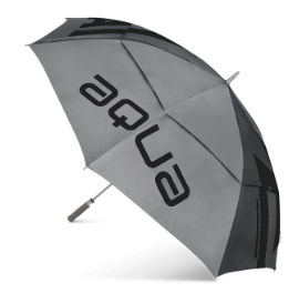 Big Max Aqua XL UV Golf Paraplu Charcoal Zwart