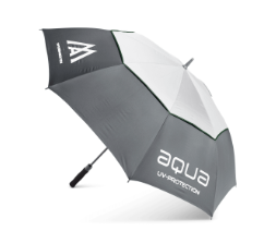 Big Max Aqua UV Golf Paraplu Charcoal Wit Olive