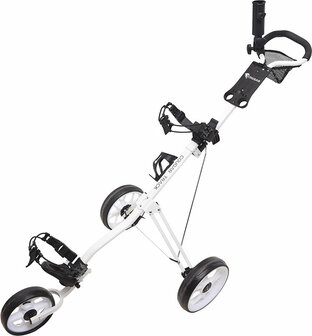 Cougar Track 3 wiel Golftrolley Wit