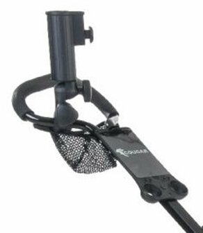 Cougar Track 3 wiel Golftrolley Zwart Groen