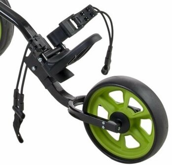 Cougar Track 3 wiel Golftrolley Zwart Groen