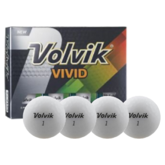 Volvik Vivid Golfballen Super Wit