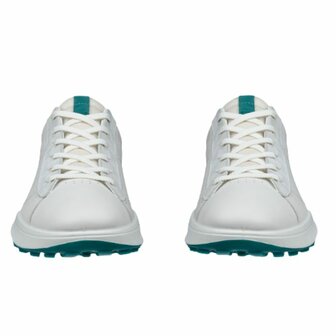 Ecco M Street Vibe Lace Heren Golfschoenen Wit Groen