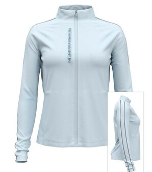 Dames Midlayer Under Armour FZ Nimbus Blue Maat S