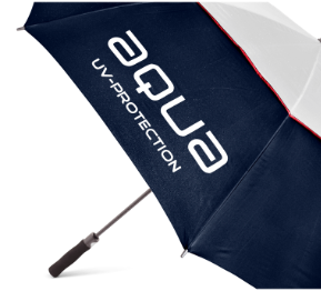 Big Max Aqua UV Golf Paraplu Navy Wit