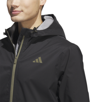 Adidas Heren Regenjas Met Capuchon Zwart