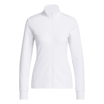 Adidas Dames W Textured Golfvest Wit