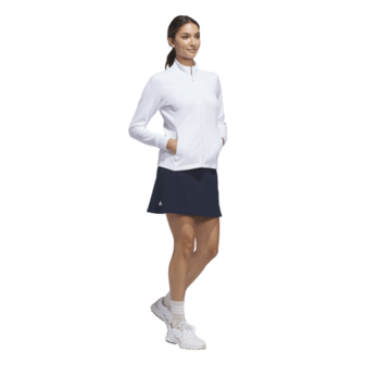 Adidas Dames W Textured Golfvest Wit