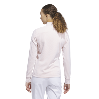 Adidas Dames W Textured Golfvest Zalm