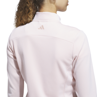 Adidas Dames W Textured Golfvest Zalm