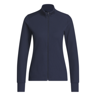 Adidas Dames W Textured Golfvest Navy
