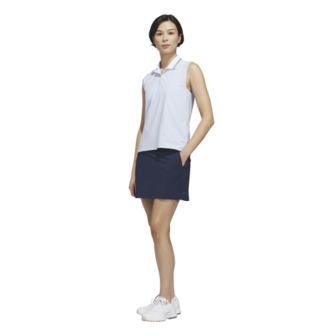 Adidas W BTC Twist Mouwloze Dames Polo Lichtblauw