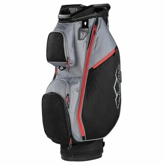 Sun Mountain Forerunner Cartbag Waterresistant Black Nickel Red