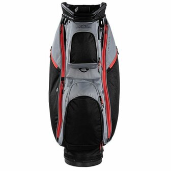 Sun Mountain Forerunner Cartbag Waterresistant Black Nickel Red
