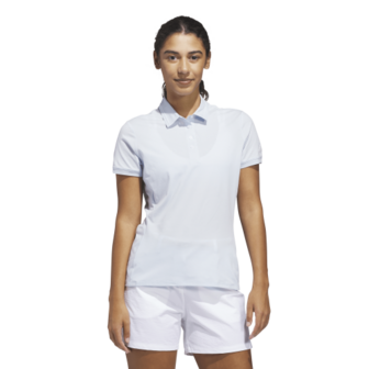 Adidas W Ultimate Twist Dames Polo Lichtblauw