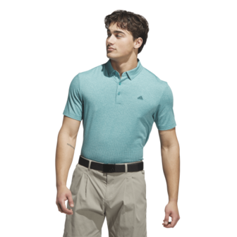 Adidas Heren Golfpolo Go To Rise Print Purtea