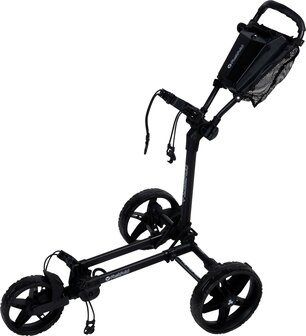 Fastfold Trolley Compact+ Zwart 3-Wiel