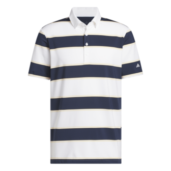 Adidas Heren Golfpolo Ultimate 365 Jumbo Stripes