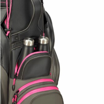 Big Max Silencio 3 Dri Lite Cartbag Grijs Zwart Pink