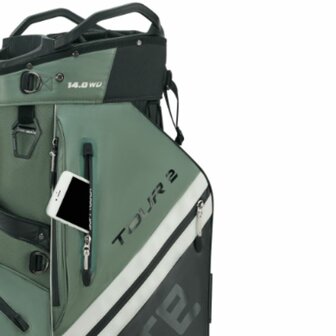 Big Max Drilite Tour 2 Cartbag Zwart Olijf 2026