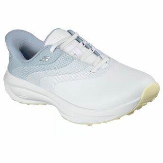 Skechers Slip+Ins Flow SI Dames Golfschoenen Wit Lichtblauw