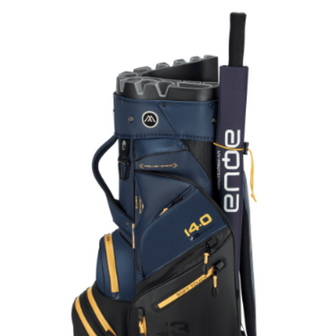 Big Max Silencio 3 Dri Lite Cartbag Navy Zwart Geel