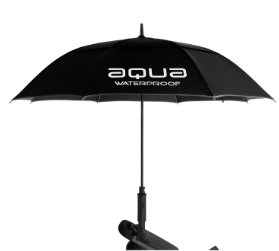 Big Max Aqua Golf Paraplu Zwart Grijs