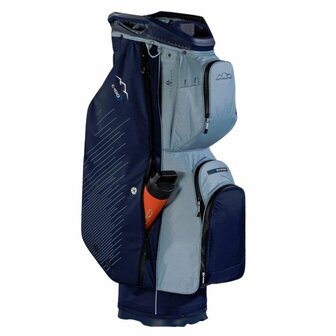 Sun Mountain C-100 Cartbag Waterdicht Navy Ash Platinum