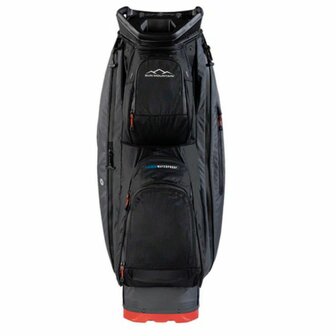 Sun Mountain C-100 Cartbag Waterdicht Steel Black Red