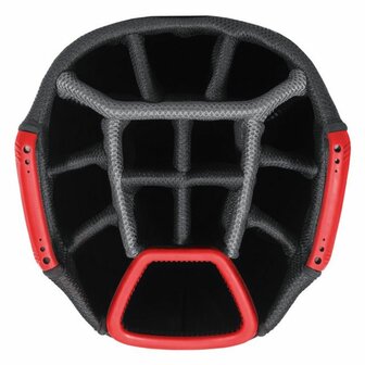 BagBoy DG Lite 3 Cartbag Charcoal Rood