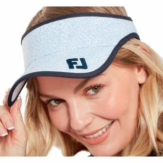 FootJoy Ladies Visor Skyway Animal Navy