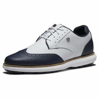 Golfschoenen Dames Footjoy Traditions Wit Navy