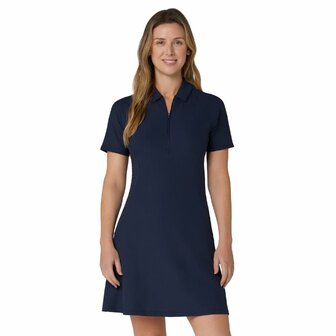 Callaway Ribbed Dames Golf Jurk Navy