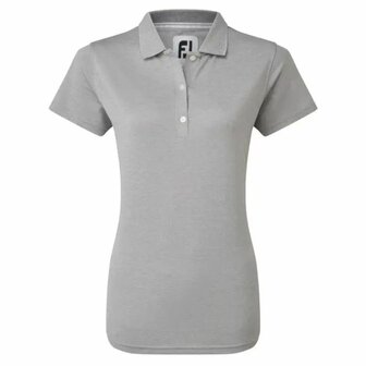 Footjoy Stretch Pique Dames Polo Shirt Grijs