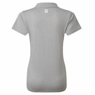 Footjoy Stretch Pique Dames Polo Shirt Grijs