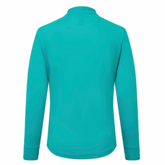 Footjoy Full Zipp Rib Midlayer Dames Turquiose