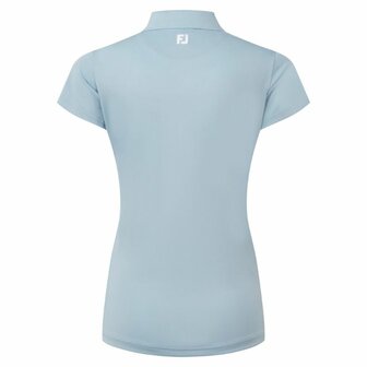 Footjoy Stretch Pique Dames Polo Shirt Lichtblauw