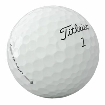Titleist Tour Soft Golfballen Wit 2026