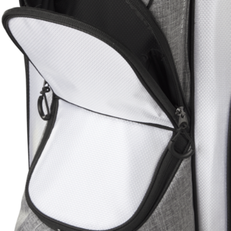 Wilson Feather Cartbag Zwart/Grijs/Wit