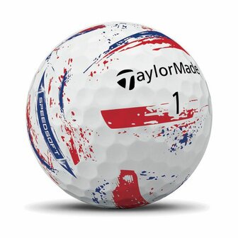 Taylormade Speed Soft USA Ink Golfballen