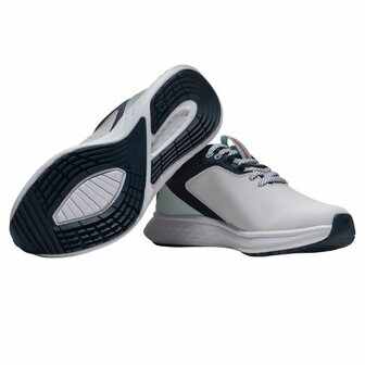 Footjoy Pulse Dames Golfschoenen Wit Navy