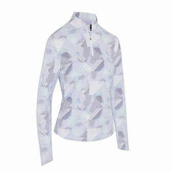 Callaway Premium  Active Geo Dames Midlayer Wit