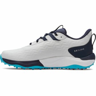 Under Armour Drive Pro Clone Sl Wit Navy Heren Golfschoenen