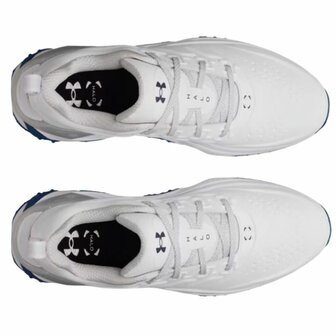 Under Armour Halo Tour SL Heren Golfschoenen Wit Blauw