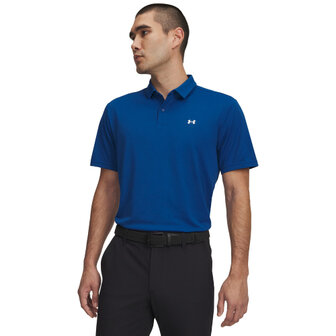 Under Armour T2G Pique Polo Varsity Blue