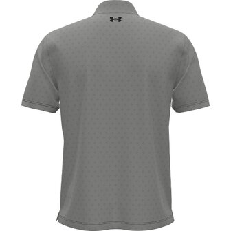 Under Armour Heren Playoff Golf Polo 3.0 Printed Micro Flower Clay Green