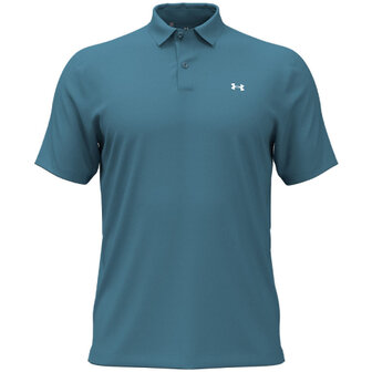 UA T2G Pique Polo-Boundless Blue