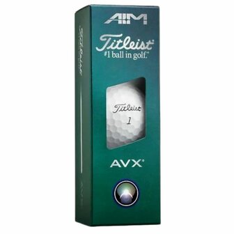 Titleist AVX AIM Golfballen Wit 2026