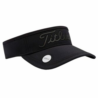 Titleist Players Ball Marker Visor Zwart Charcoal