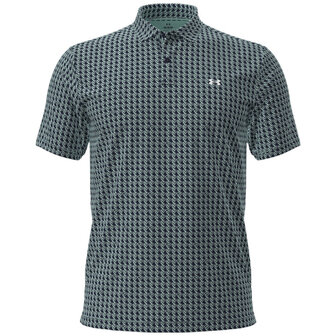 Under Armour T2G Polo Print Houndstooth Deuces